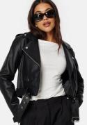 Chiara Forthi Allegra Biker Jacket Black 36