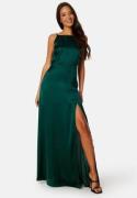 Bubbleroom Occasion Laylani Satin Gown Dark green 42