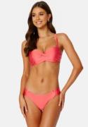 BUBBLEROOM Mila Twisted Bikini Top Coral 70B