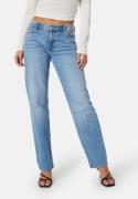 BUBBLEROOM Bettina Low Straight Jeans Light blue 40