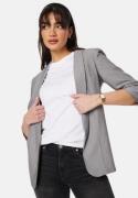 Pieces Bosella 3/4 Blazer Light Grey Melange XS