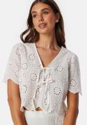 BUBBLEROOM Amela Broderie Anglaise Blouse White M