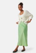 YAS Pella High Waist Midi Skirt Quiet Green M