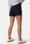 VERO MODA Vmtess mid rise short denim shorts Black Denim XL