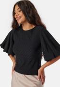 BUBBLEROOM Volume Sleeve Blouse Black S