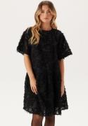 BUBBLEROOM Fringe Dress Black M