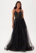 Christian Koehlert Tulle Evening Dress Phantom Black 42