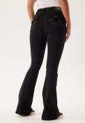 True Religion Joey Flare Ponte Black 29