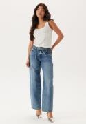 ONLY Onlgianna Mw Straight Dnm Medium Blue Denim 26/30