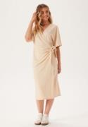 Happy Holly Soft Kimono Sleeve Dress Light beige 48/50