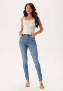 BUBBLEROOM High Full length Superstretch Jeans Light blue 46