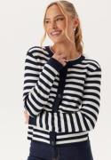 Object Collectors Item Objester Sli L/S KNIT CARDIGAN Sky Captain Stripes:cloud Danc S