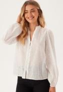 Happy Holly Broderie Anglaise Blouse White 36/38