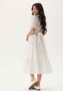 Happy Holly Broderie Anglaise V-Neck Dress White 40/42