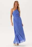 FOREVER NEW Mirabelle Pleated Asymm Maxi Dress Cornflower Blue 38(UK10)