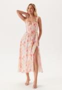 Bardot Esra Printed Midi Dress 141309 Pink Floral 36(UK8)