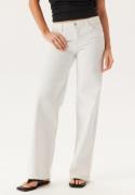 Pieces Pcselma Lw Wide Jeans Od Bright White 33/30