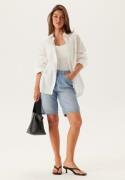 ONLY Onlsonny Hw Wide Dnm Shorts  Light Blue Denim L
