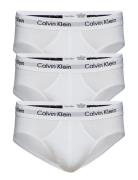 3P Hip Brief Underbukser Y-front Briefs White Calvin Klein