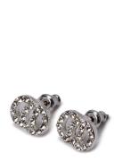 Victoria Recycled Crystal Earrings Accessories Jewellery Earrings Studs Silver Pilgrim