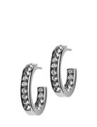 Andorra Earrings Mini Steel Accessories Jewellery Earrings Hoops Silver Edblad