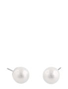 Laney Pearl Ear 8Mm Accessories Jewellery Earrings Studs Silver SNÖ Of Sweden
