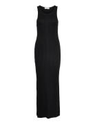 Baia Dress Maxikjole Festkjole Black LEBRAND