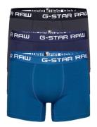 Classic Trunk Clr 3 Pack Boxershorts Blue G-Star RAW