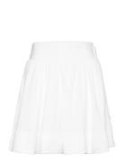 Anett Crepe Skirt Kort Nederdel White Ella&il