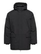 Oc Ll Thinsulate Outerwear Parka Jakke Black Casual Friday