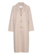 Slfnew Tama Handmade Wool Coat B Noos Outerwear Coats Winter Coats Beige Selected Femme