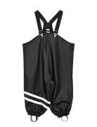 Raintrousers Fleece Lining Uni Outerwear Rainwear Bottoms Black Lindex