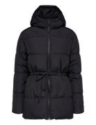 Slfalina Puffer Jacket B Foret Jakke Black Selected Femme