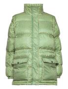 Emilia Puffer Jacket Foret Jakke Multi/patterned Noella