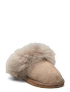 Evelina Tofflor Slippers Hjemmesko Beige Shepherd