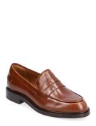 Shoes Loafers Flade Sko Brown Billi Bi