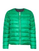 Cc Heart Emma Reversable Quilted Ja Foret Jakke Green Coster Copenhagen