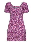 Lovita Mini Dress Kort Kjole Purple Faithfull The Brand