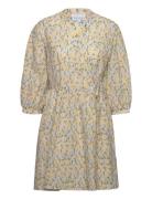 Mara Wrap Dress Kort Kjole Multi/patterned Noella