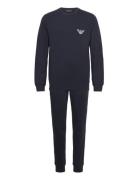 Loungewear Pyjamas Nattøj Navy Emporio Armani