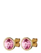 Dia Sg Light Rose Accessories Jewellery Earrings Studs Pink Dyrberg/Kern