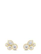Treasure Mini Earstuds Accessories Jewellery Earrings Studs Gold Julie Sandlau