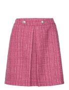Skirt Kort Nederdel Pink Rosemunde