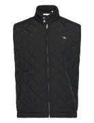 Quilted Windcheater Vest Vest Black GANT