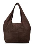 Suede Dalliea Bag Bags Totes Brown Becksöndergaard