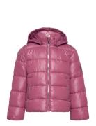 Kognewemmy Savannah Quiltd Jacket Cp Otw Foret Jakke Purple Kids Only