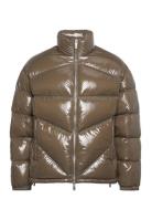 Down Jackets Foret Jakke Brown Armani Exchange