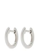 The Sicily Huggies-Silver Accessories Jewellery Earrings Hoops Silver LUV AJ