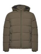 Slhcooper Puffer Jkt Noos Foret Jakke Khaki Green Selected Homme