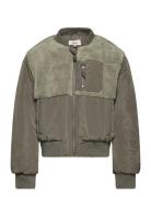 Kogemmy Nylon Fleece Mix Bomber Cp Otw Bomberjakke Khaki Green Kids Only